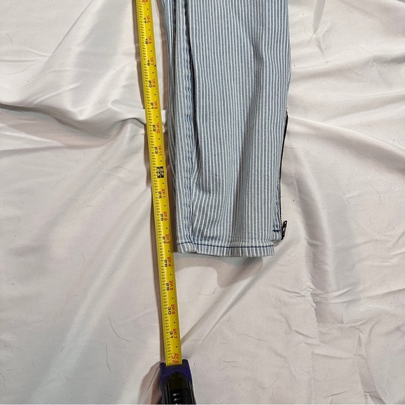 JCREW Pinstripe Toothpick Jeans size 25 - Picture 3 of 5